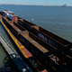 Illustration for article titled A Rare Trip On The Floating Train Yard Of Hudson Harbor